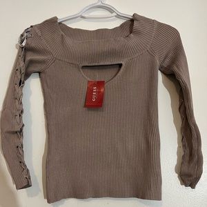 Sweater from, “Guess.” NWT